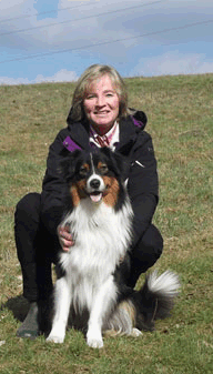 Anke Krüger mit Duke